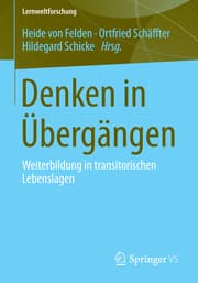 Cover von Denken in Übergängen