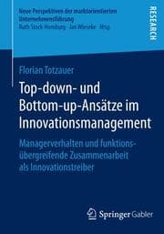 Cover von Top-down- und Bottom-up-Ansätze im Innovationsmanagement