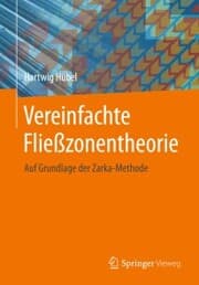 Cover von Vereinfachte Fließzonentheorie