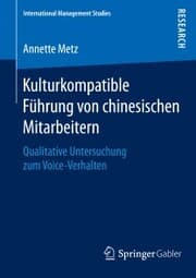 Cover von Kulturkompatible Führung von chinesischen Mitarbeitern