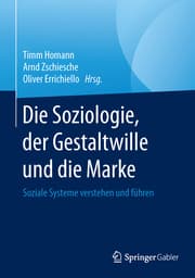 Cover von Die Soziologie, der Gestaltwille und die Marke