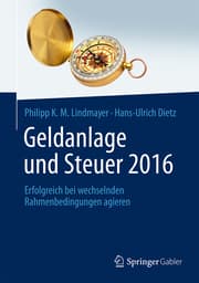 Cover von Geldanlage und Steuer 2016