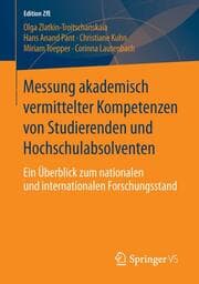 Cover von Messung akademisch vermittelter Kompetenzen von Studierenden und Hochschulabsolventen