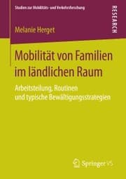 Cover von Mobilität von Familien im ländlichen Raum