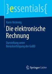 Cover von Die elektronische Rechnung