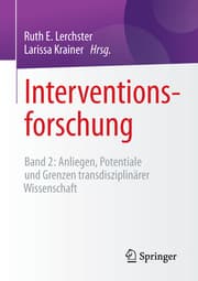 Cover von Interventionsforschung