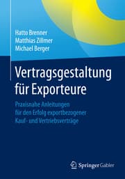 Cover von Vertragsgestaltung für Exporteure