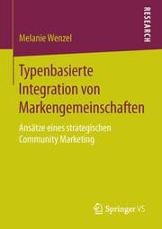 Cover von Typenbasierte Integration von Markengemeinschaften