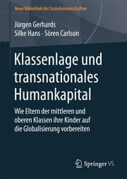 Cover von Klassenlage und transnationales Humankapital