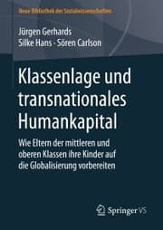 Cover von Klassenlage und transnationales Humankapital