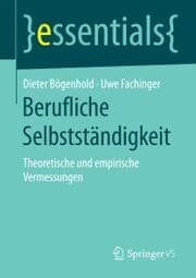 Cover von Berufliche Selbstständigkeit