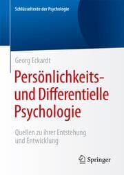 Cover von Persönlichkeits- und Differentielle Psychologie