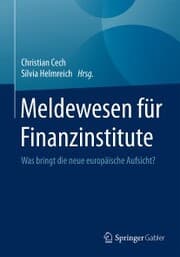 Cover von Meldewesen für Finanzinstitute