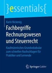Cover von Fachbegriffe Rechnungswesen und Steuerrecht