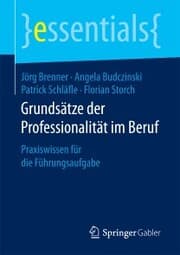 Cover von Grundsätze der Professionalität im Beruf