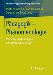 Cover von Pädagogik - Phänomenologie