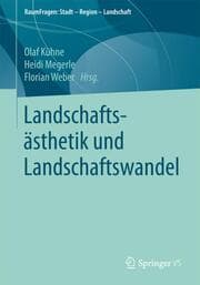 Cover von Landschaftsästhetik und Landschaftswandel