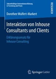 Cover von Interaktion von Inhouse Consultants und Clients