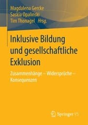 Cover von Inklusive Bildung und gesellschaftliche Exklusion