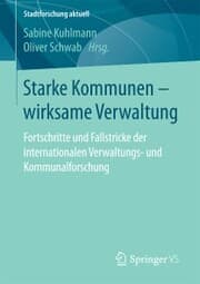 Cover von Starke Kommunen - wirksame Verwaltung
