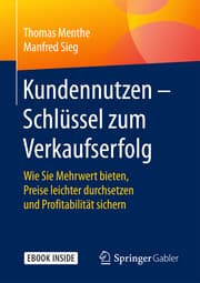 Cover von Kundennutzen - Schlüssel zum Verkaufserfolg