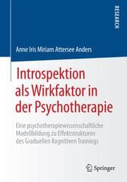 Cover von Introspektion als Wirkfaktor in der Psychotherapie