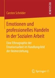 Cover von Emotionen und professionelles Handeln in der Sozialen Arbeit