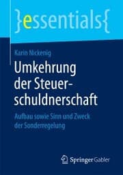 Cover von Umkehrung der Steuerschuldnerschaft