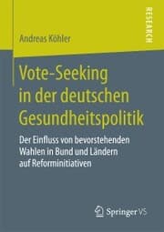 Cover von Vote-Seeking in der deutschen Gesundheitspolitik