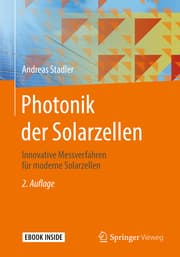 Cover von Photonik der Solarzellen