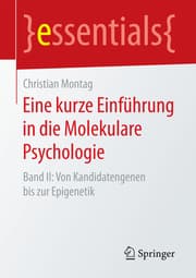 Cover von Eine kurze Einführung in die Molekulare Psychologie II