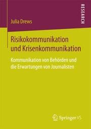 Cover von Risikokommunikation und Krisenkommunikation