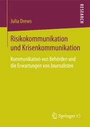 Cover von Risikokommunikation und Krisenkommunikation