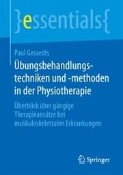 Cover von Übungsbehandlungstechniken und -methoden in der Physiotherapie