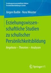 Cover von Erziehungswissenschaftliche Studien zu schulischer Persönlichkeitsbildung