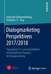 Cover von Dialogmarketing Perspektiven 2017/2018