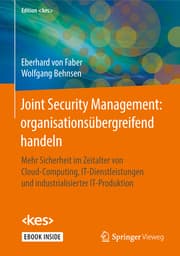 Cover von Joint Security Management: organisationsübergreifend handeln