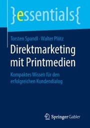 Cover von Direktmarketing mit Printmedien