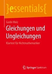 Cover von Gleichungen und Ungleichungen