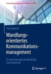Cover von Wandlungsorientiertes Kommunikationsmanagement