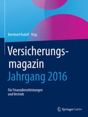 Cover von Versicherungsmagazin - Jahrgang 2016