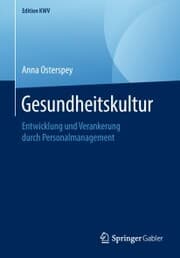 Cover von Gesundheitskultur