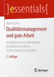 Cover von Qualitätsmanagement und gute Arbeit