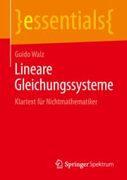 Cover von Lineare Gleichungssysteme