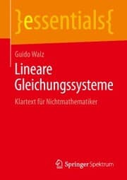 Cover von Lineare Gleichungssysteme