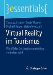 Cover von Virtual Reality im Tourismus