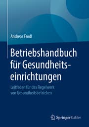 Cover von Betriebshandbuch für Gesundheitseinrichtungen
