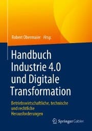 Cover von Handbuch Industrie 4.0 und Digitale Transformation