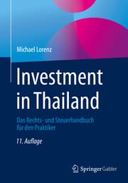 Cover von Investment in Thailand
