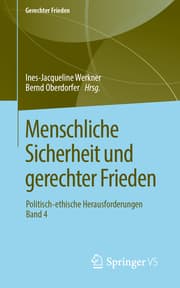 Cover von Menschliche Sicherheit und gerechter Frieden